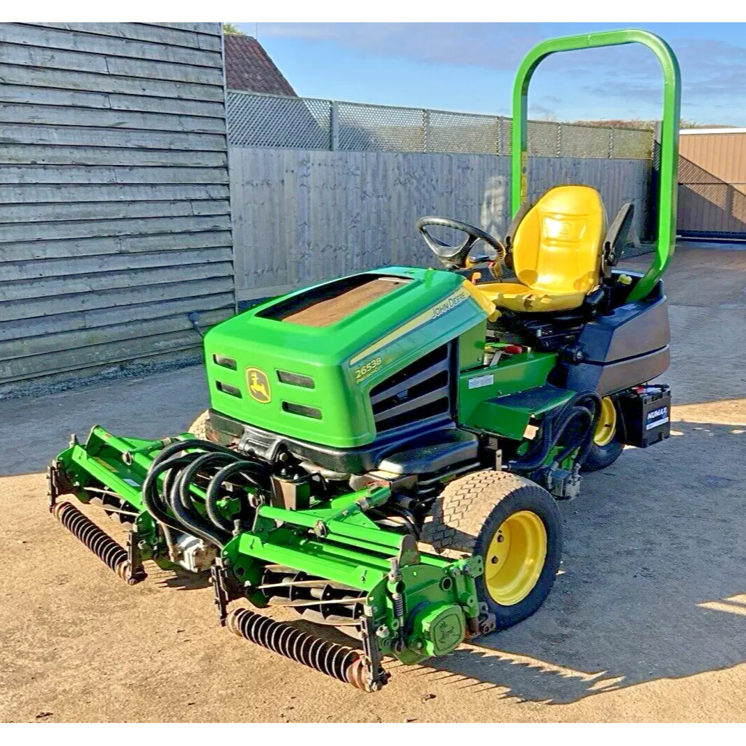 2016 JOHN DEERE 2653B TRIPLE CYLINDER RIDE ON LAWN MOWER| 4114 HOURS